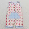 Clothing Sets Short Sleeve Girls Golf Pattern Boutique Set RTS Summer Jumpsuit Baby Clothes Romper