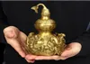 Ornamenti della zucca di rame feng shui otto immortali artigianato della zucca8640664