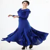 Stage Draag hoogwaardige flamenco rok Latin salsa Ballroom dans jurk rok ---- Skrit voor vrouwen/ Spanje dansen