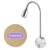 Lámpara de pared Rosenice 1pc AC 85-265V 3W 360 grados ARM Flexible LED LECTURA LECTURA CARRIDA CON (BLANCA CALIENTE)