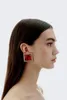 Backs Earrings Light Luxury Personality Block Geometric Ear Clip For Clothes Things Women Accessories Para Mujer Broches Ropa