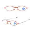 Solglasögon 1 PC Läsglasögon unisex ultralätt metallram Portable Presbyopic Gyeglasses High-Definition Vision Care 1.0- 4.0