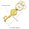 CHAINSPRO Key Chain Saint Benedict Medal Shape Goldsilver Color Holder vrouwen mannen hanger groothandel ringen K104 240425