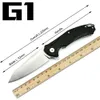 Professional Tactical Pocket Knife Self-Defense High-End 9Cr18mov Steel G10 Handle Folding Knife Outdoor Survival Camping Knife