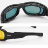 GE8B Sunglasses Daisy C6 Tactical Polarized Glasses Military Goggles Army Sunglasses with 4 Lens Original Box Men Shooting Hiking Eyewear Gafas d240503