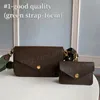10A Premium Mirror Envelope Bags Damen Crossbody Bags Modedesigner Handtaschen 3PCS/Set Festival Geschenke 17988 27269