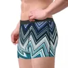 Sous-pants Nouveauté Home Zigzag Multicolor Boxer Shorts Briefes géométriques Chic Geométriques Brief