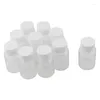 Storage Bottles 100Pcs Refillable 15Ml Plastic PET Clear Empty Seal Container With Screw Cap Easy To Use