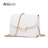 Bag Acelure Chic Chain Women Women Spalla Messenger Alligator Crocodile in pelle PUL MINI Small Crossbody Feminina