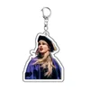 8 colori Problema Sexy Girl Keychain Acrilico Cinetti di anime Film di Anime Giochi Keycing Calco Accessori Accessori Cartoon Accessori