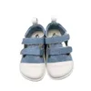 Tipsietoes Barefoot Sandals 2024 여름 소년 및 여자 해변 신발 어린이 레저 레저 아동도 Fashion Zero Flat 소프트 밑창 신발 상자 240428