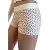 Kobiety szorty dla kobiet dla kobiet kwiatowy nadruk Summer patchwork elastyczne talia potawy spodni