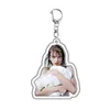 8 colori Problema Sexy Girl Keychain Acrilico Cinetti di anime Film di Anime Giochi Keycing Calco Accessori Accessori Cartoon Accessori