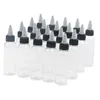 Botellas de almacenamiento 20 piezas Squirt de plástico vacío para condimentos Aceite de pintura - 60 ml / 30 ml