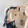 URHD -Windelbeutel tragbarer Kinderwagen Windel Baby Caddy Organizer bestickte Mama Babies Accessoires ändern Aufbewahrung D240430
