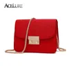 Bag Acelure Chic Chain Women Women Spalla Messenger Alligator Crocodile in pelle PUL MINI Small Crossbody Feminina