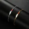 Link Bracelets Trendy Stainless Steel Palestinian Charm Map Women'S Double-Layer Bracelet Jewelry Gift