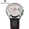 2023 Pagani Design Men Quartz Watches Luxury Brands Fashion Movement Military Leather Relogio Masculino 240419