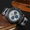 Смотреть часы AAA Laojia Six Igle Multifunctional Watch Trendy Mens Fashion Watch Steel Band Quartz Watch