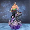 Actie speelgoedfiguren 33 cm één stuk anime -actie figuur GK roronoa zoro ashura one messen flowfa collectie ornament standbeeld kinderen speelgoed geschenken