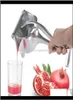 Herramientas de vegetales Manual de aluminio portátil Juicer fresco de naranja Lemón Press Press Hine Blender Cocina Extractor de fruta WLDMP4477843