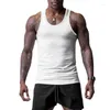 Canotte da uomo Muscleguys Mesh palestra Top Mens Muscolo Maglietta senza maniche Allenamento Stringer Abbigliamento Bodybuilding canottiere gilet fitness