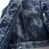 Tanques femininos 2024 Moda de primavera Vintage Jacquard jeanse Women Women Women Women Short Seveless Jacket Loose Vest Cole