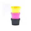 Бутылки для хранения 100 шт. 50 г 100 г пластиковая маска для лица пустой фиолетовый черный желтый крем -крем роскошный косметический контейнер