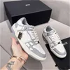 Quality Designer Designer Sneaker Tennis Shoe Squelette Ami Mens Flat Casual Womens Travel Vintage Loafer Luxury Run Leather Black White Man Low Sports Trainer Shoes Gift