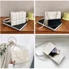 Honeycherry Geo منقوش على رفرف Crossbody حقيبة مصغرة للنساء المحافظ 240419