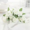 Dekorative Blumen 1 PC Künstliche Hortensie Bouquets für Heim Weihnachten Hochzeit Braut Outdoor Arch Party DIY Dekoration