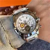 Montres Watchs AAA Mens Watch Mechanical Watch Swiss Nouveau grand volant entièrement automatique Watch Mothing Business Steel Band Watch