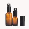 Opslagflessen 5 stks draagbaar glas lege fles duurzame etherische olie parfum dispenser lotion subpakking voor thuisreizen