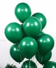 Party Decoration 85pcs Set 5 Inch Green Latex Birthday Balloons 32.8ft Gold Aluminium Foil Streamers Balloon Hanging Swirls