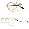 Gafas de sol Nomanov Fold Portable Ver Far y cerca de las gafas de lectura multifocales anti-Blue Light Progressive Agregue 75 a 400