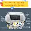 Windelbeutel Baby Kinderwagen Organizer Bag Tote - Mama 2 isolierter Tassenhalter Einstellbarer Schultergurt große Kapazität D240430