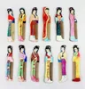 Peint à main peint en bois peignes de Noël fête de mariage d'anniversaire de mariage faveur artisanat de style chinois avec introduction en anglais 10pcslot1089207