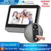 3MP Smart Life Tuya 1080p WiFi Door Bell Eye Peephole Kamera 5000mAh Batterie PIR Motion Detektor IR Alexa Google Digital Viewer 240430