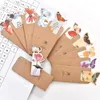 5 -stcs/lot kawaii dieren vlinder bladwijzer papierboek markeren creatieve decoratieve kaarten school briefpapier