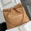 Bolsa de bolsa de grife de designer bolsa de couro genuíno bolsa de compras de alta qualidade para mulheres para mulheres bolsas de corrente de ombro de luxo com moedas com moeda