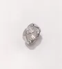 Pure 925 Sterling Silver Coppia Designer Ring per uomini Gioielli Crush Rings Lozenge Fase Wedding Ozenge Engagement GEOMETRI1477278