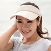 Bollmössor Multicolor Sun Hats Män Kvinnor Summer Visor Hat Unisex Justerbar Top tomma utomhussport Tennis Solskyddsmedel