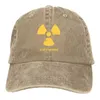 Ball Caps radioactive rétro soviétique Union Baseball Cap Men de bonnet Chapeaux Femmes Visor Protection Snapback Radiation Symbole