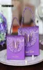 50pcslot High Quaser Laser Coup Butterfly Flower Sacs-cadeaux Candy Boîtes Favors Favors Boîte-cadeau portable Party Favor Decoration H11040730