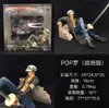 Aktion Spielzeug Abbildungen 18 cm ein Stück Anime Figur Trafalgar Law Kämpfe Kriegsschaden Trafalgar D Wassergesetz PVC Action Abbildung Spielzeugmodus Puppenspielzeuggeschenke