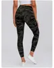 Herenpakken citroenvrouwen camouflage hoge taille yoga leggings voor fitness outdoor bergsport gym sportbroek training hardloopbroek