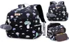 MODEPRYCK TEENAGE GIRLER Barn Student School Bag Hög kapacitet Kvinnor Ryggsäck Travs Bag Laptop Pack Bagpacks 2019 T19129272087