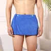 Męska odzież snu Męska seksowna spać dno piżamy mikrofibry Mężczyznę Krótkie spodnie kąpielowe spodnie z ręcznikiem z boku podzielone szlafroki spodnie miękkie grube