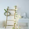 Decoratieve bloemen 220 cm kunstmatige bloem led licht snaar kersen bloesem wijnstok tuinieren huis kerst woonkamer accessoires bruiloft