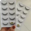 False Eyelashes Selling 3d 5 Pairs Set Makeup Faux Mink Lashes Cilios Wholesale Cosmtics Tools H13 X01 X08
